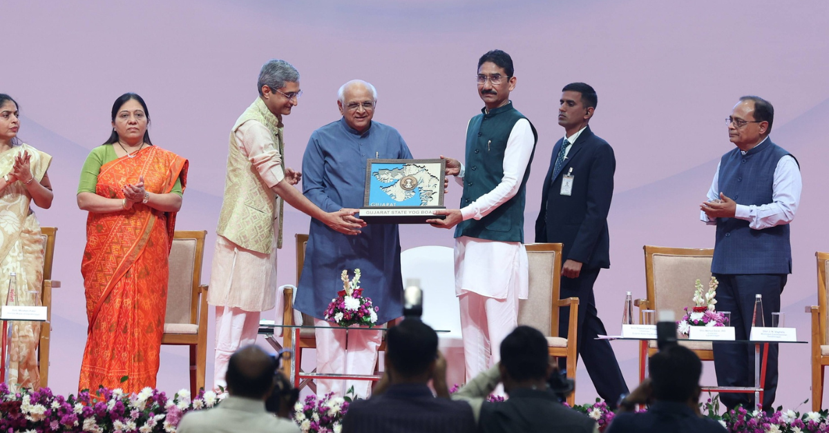 ગુજરાતના યોગ અભિયાનમાં નવતર ઇતિહાસ: મુખ્યમંત્રીશ્રીની અધ્યક્ષતામાં ૪૨૧૫ યોગ કોચ અને ટ્રેનર્સનો પ્રથમ ભવ્ય દીક્ષાંત સમારોહ સંપન્ન 21 DEC 2025